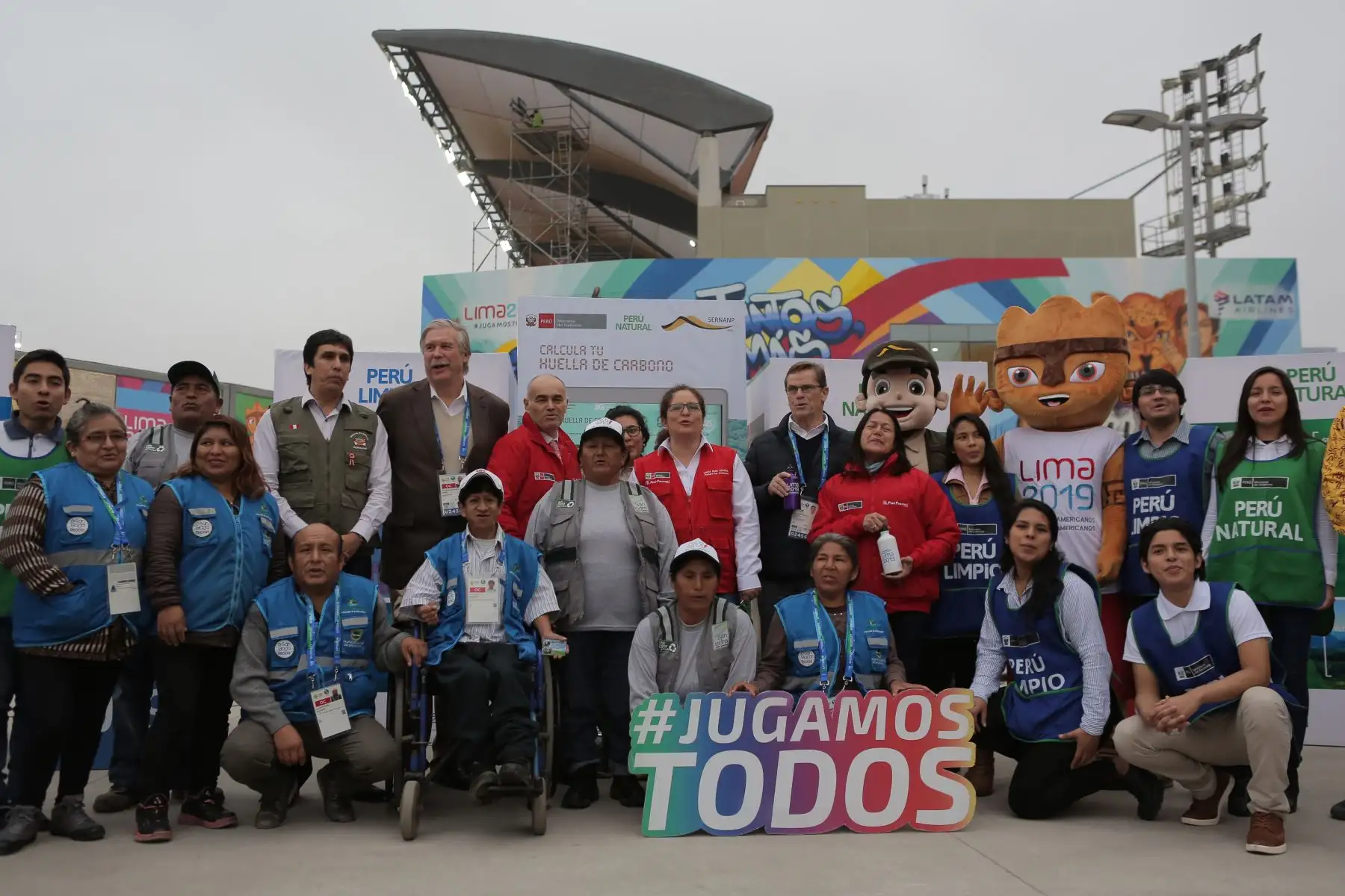Lima 2019 y el Ministerio del Ambiente presentan las acciones ambientales que de ejecutarán durante el certamen multideportivo, de los XVIII Juegos Panamericanos y Juegos Parapanamericanos Lima 2019.Foto:ANDINA/David Huamaní