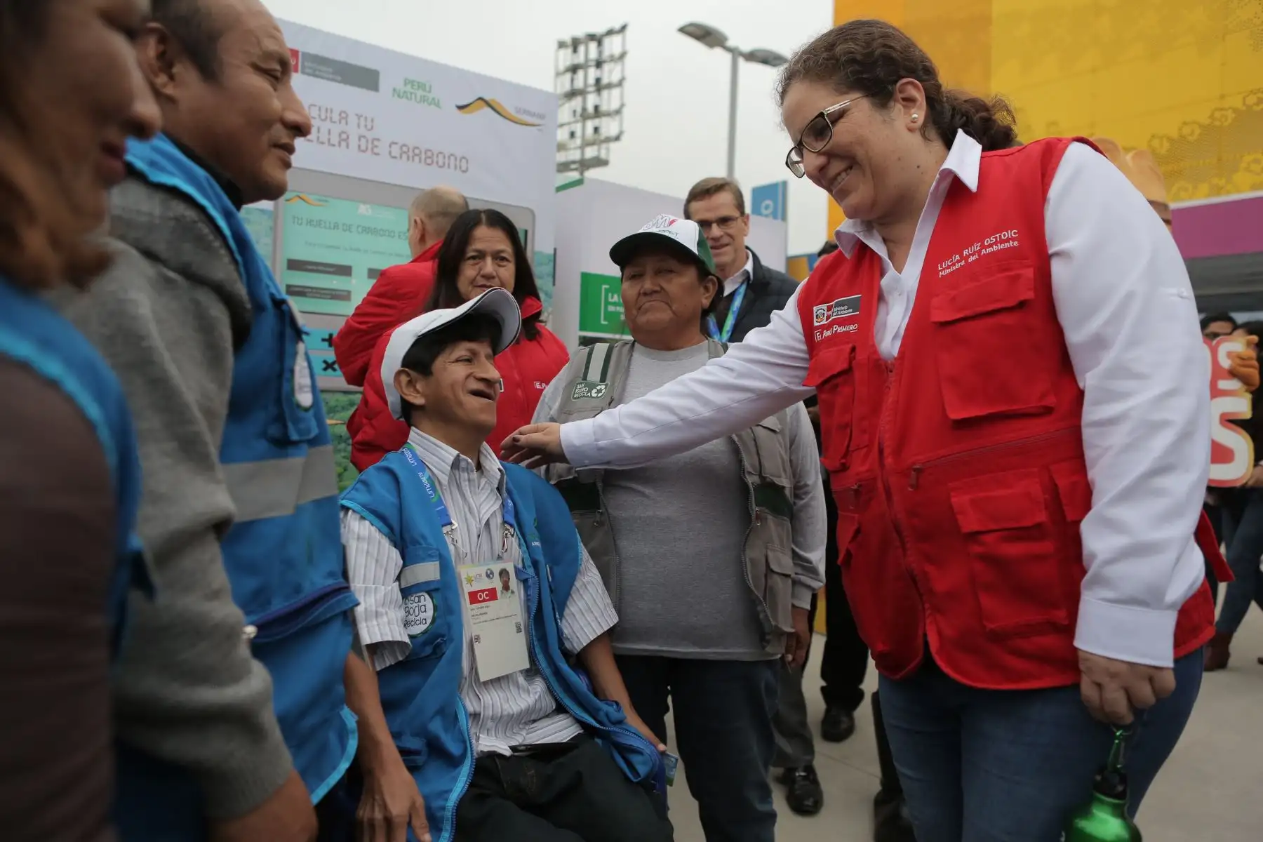 Lima 2019 y el Ministerio del Ambiente presentan las acciones ambientales que de ejecutarán durante el certamen multideportivo, de los XVIII Juegos Panamericanos y Juegos Parapanamericanos Lima 2019.Foto:ANDINA/David Huamaní