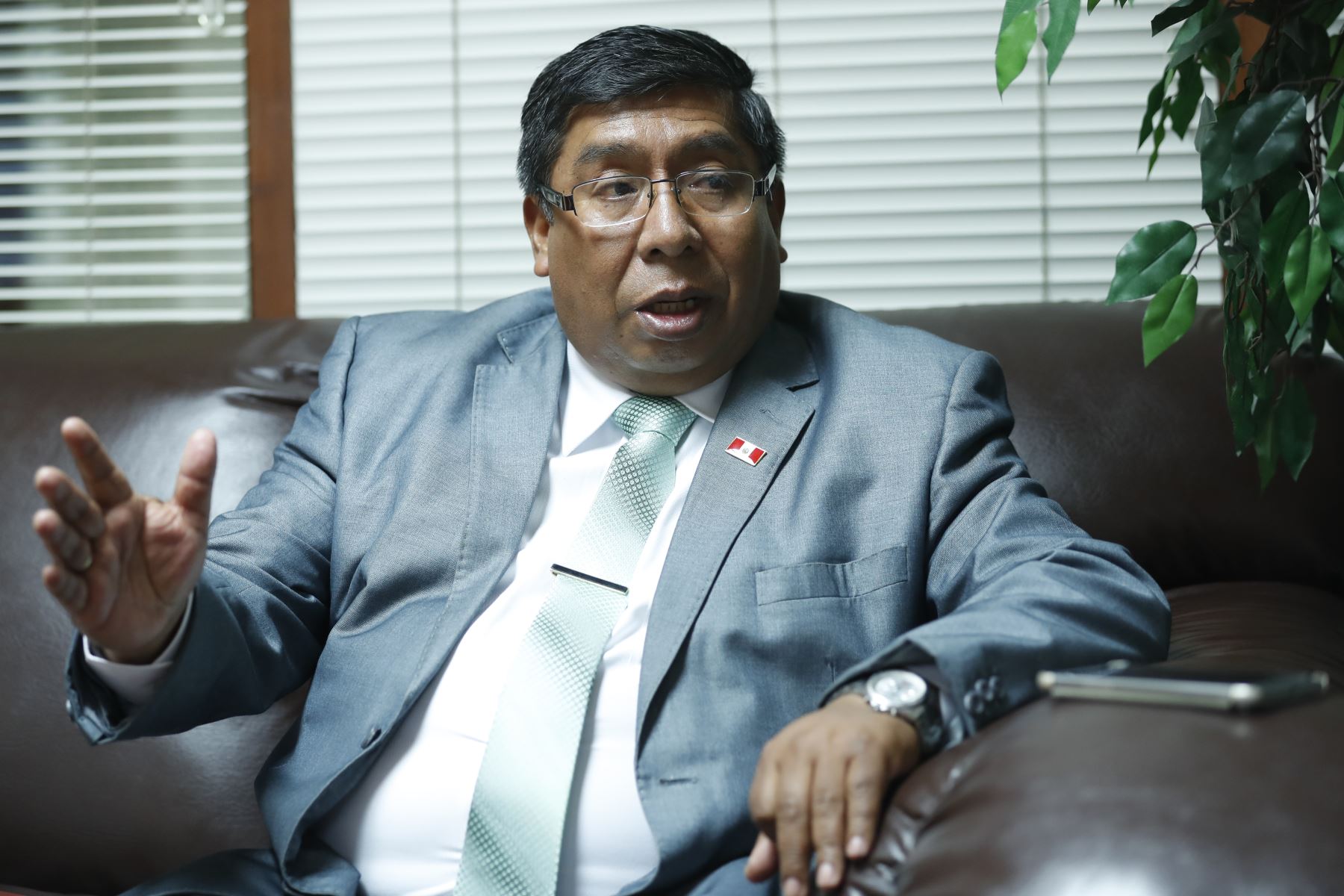Consejero regional de Arequipa, José Hancco, criticó gestión de gobernador Elmer Cáceres. ANDINA/Josue Ramos