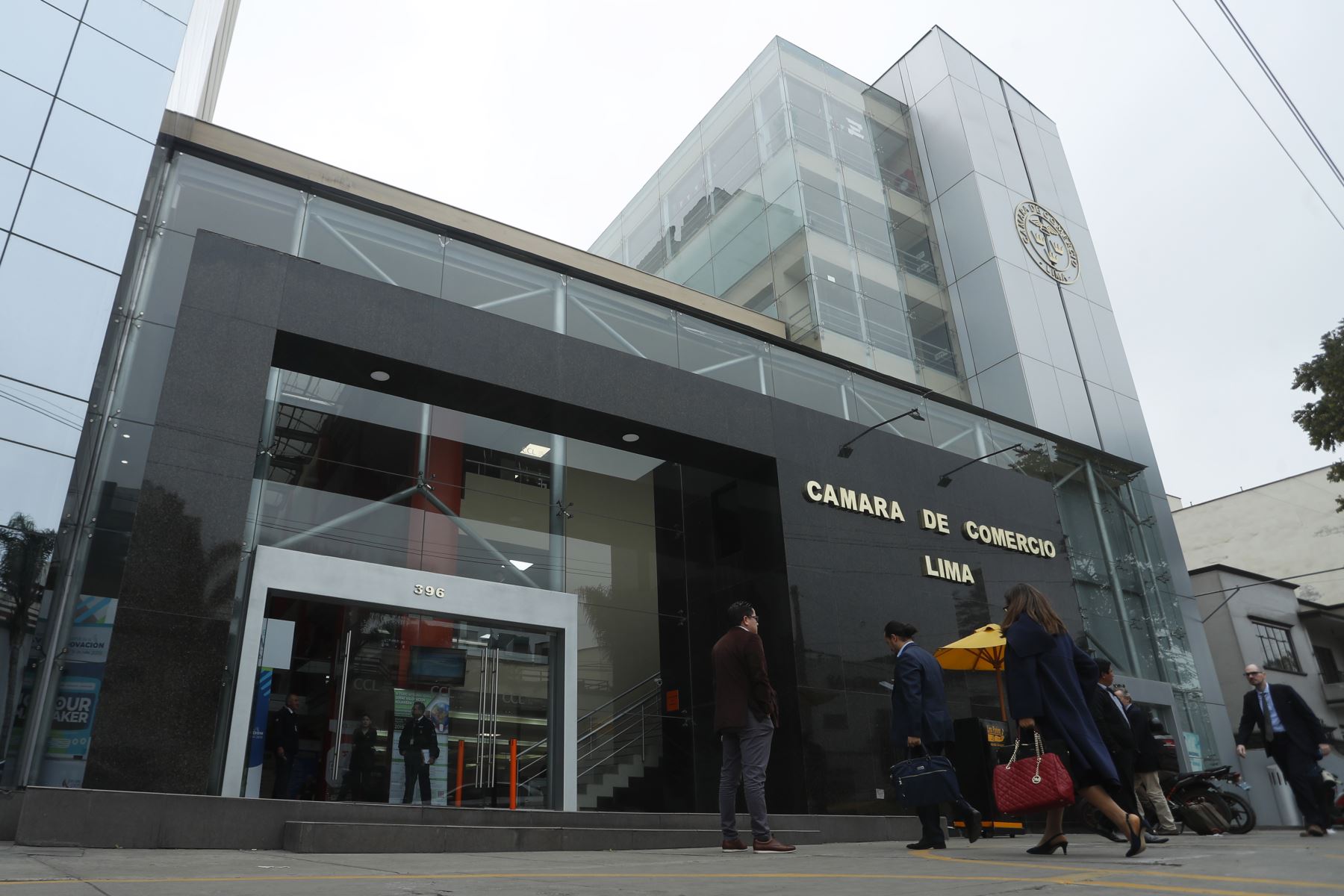 Sede del gremio empresarial Cámara de Comercio de Lima (CCL). ANDINA