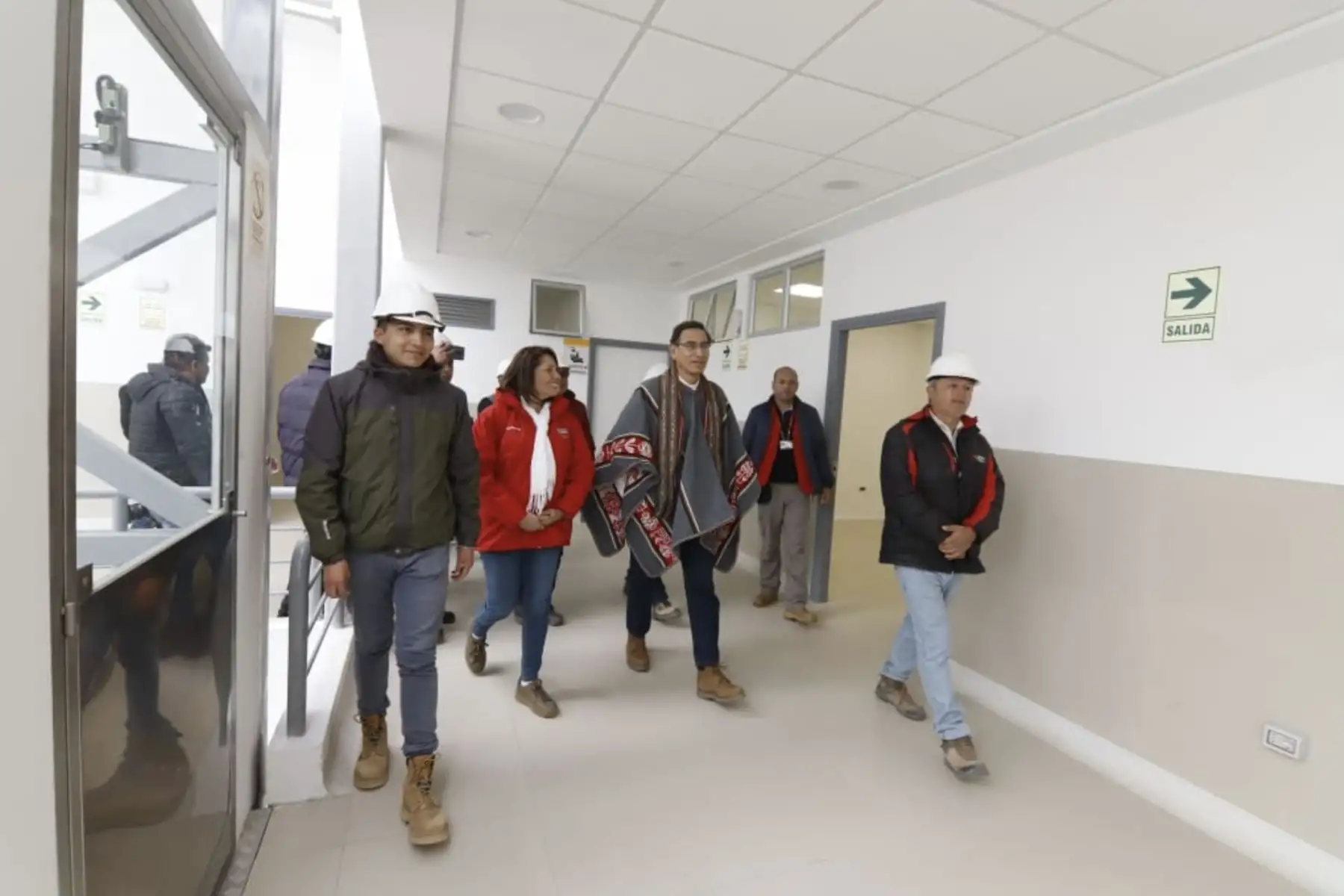 Presidente Martín Vizcarra realiza visita de inspección al Centro de Salud de Huaquira en Apurímac Foto: ANDINA/Prensa Presidencia