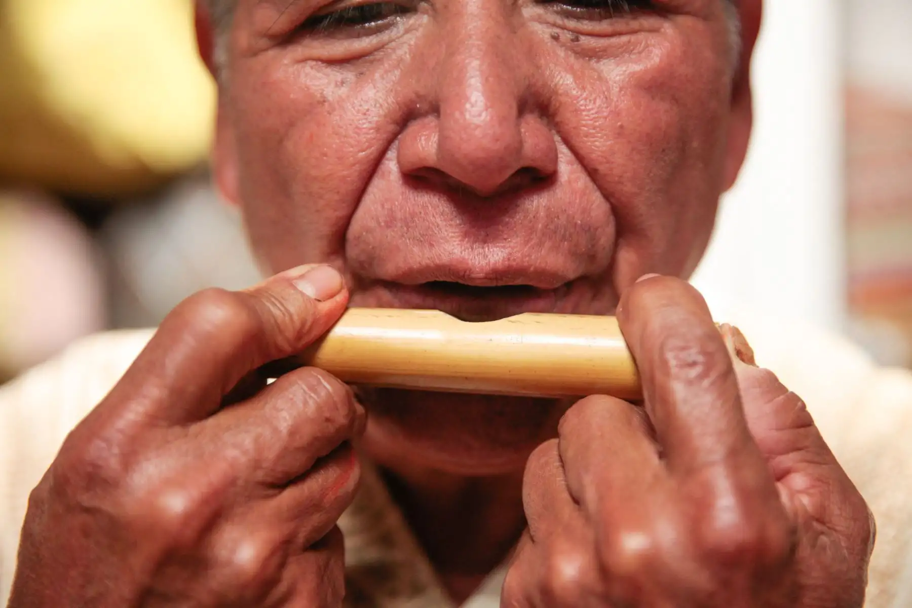 Feria Ruraq maki, Hecho a mano”, exposición-venta de arte tradicional para impulsar el patrimonio cultural inmaterial de los pueblos del país, reflejado en los más finos trabajos de sus artesanos.Foto: ANDINA/ Miguel Mejía