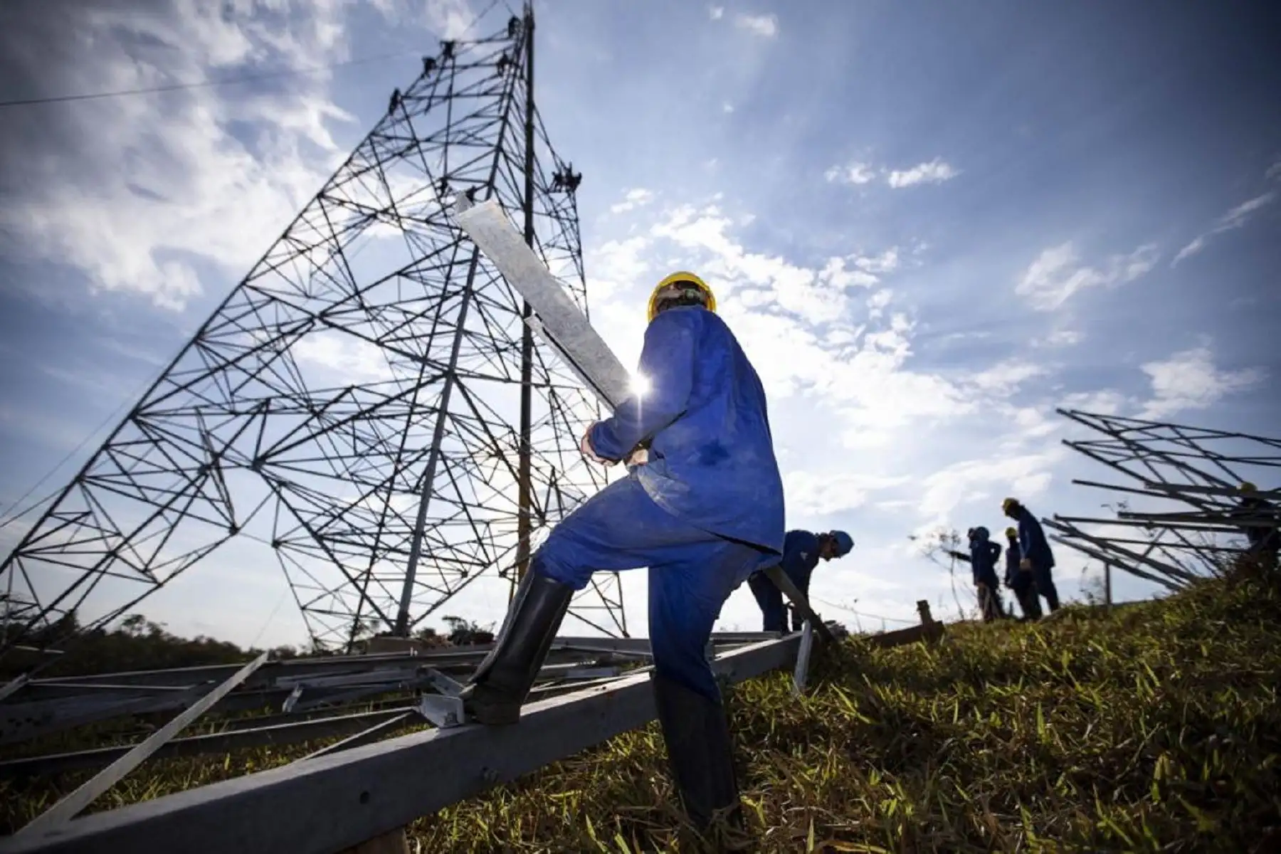 Torre de transmisión de energía eléctrica.  ANDINA/Difusión