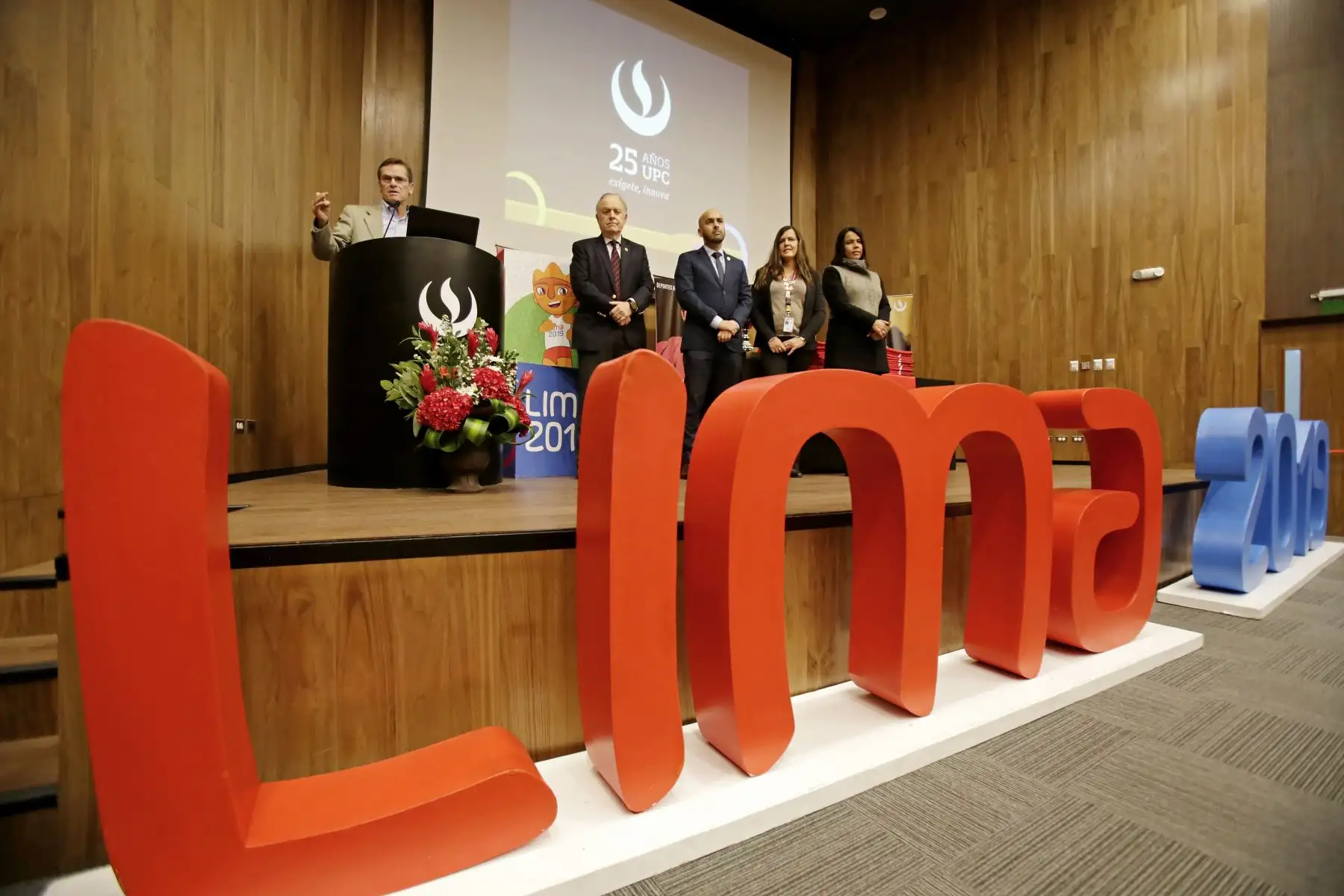 Lima 2019 participó en homenaje a deportistas de la UPC que participarán en los Juegos Panamericanos y Parapanamericanos. Foto: ANDINA/LIMA 2019