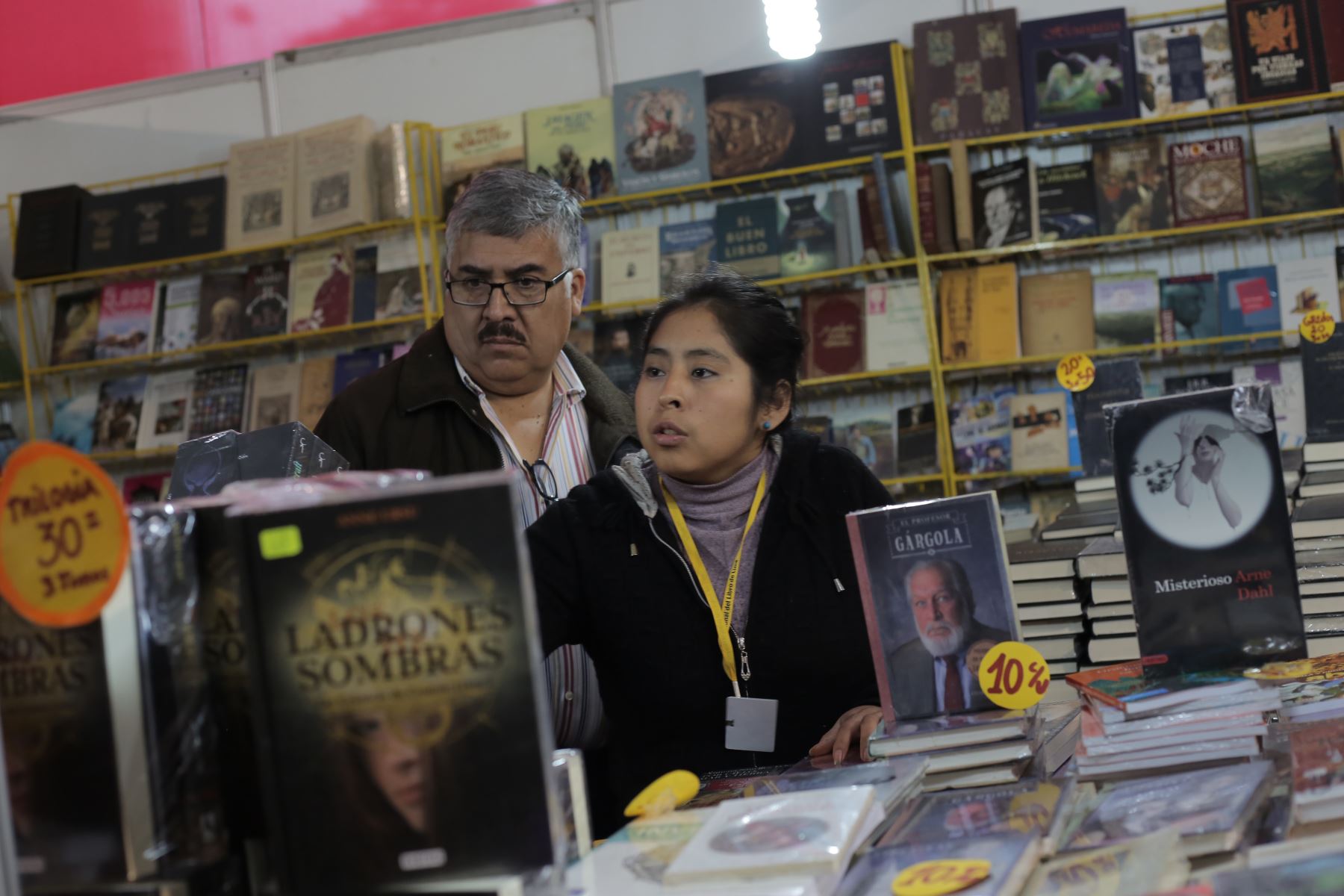 Recorrido por la Feria Internacional del Libro de Lima FIL 2019. Foto: ANDINA/David Huamaní