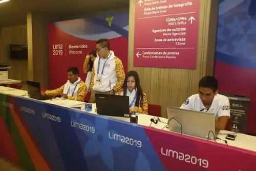 Más de 1500 periodistas cubrirán los Juegos Panamericanos 2019. Foto: ANDINA/Lima 219