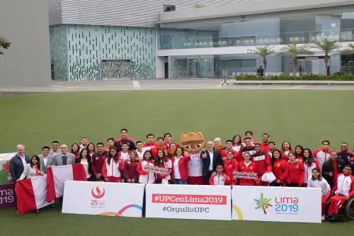 La UPC homenajeó a deportistas que participarán en Lima 2019