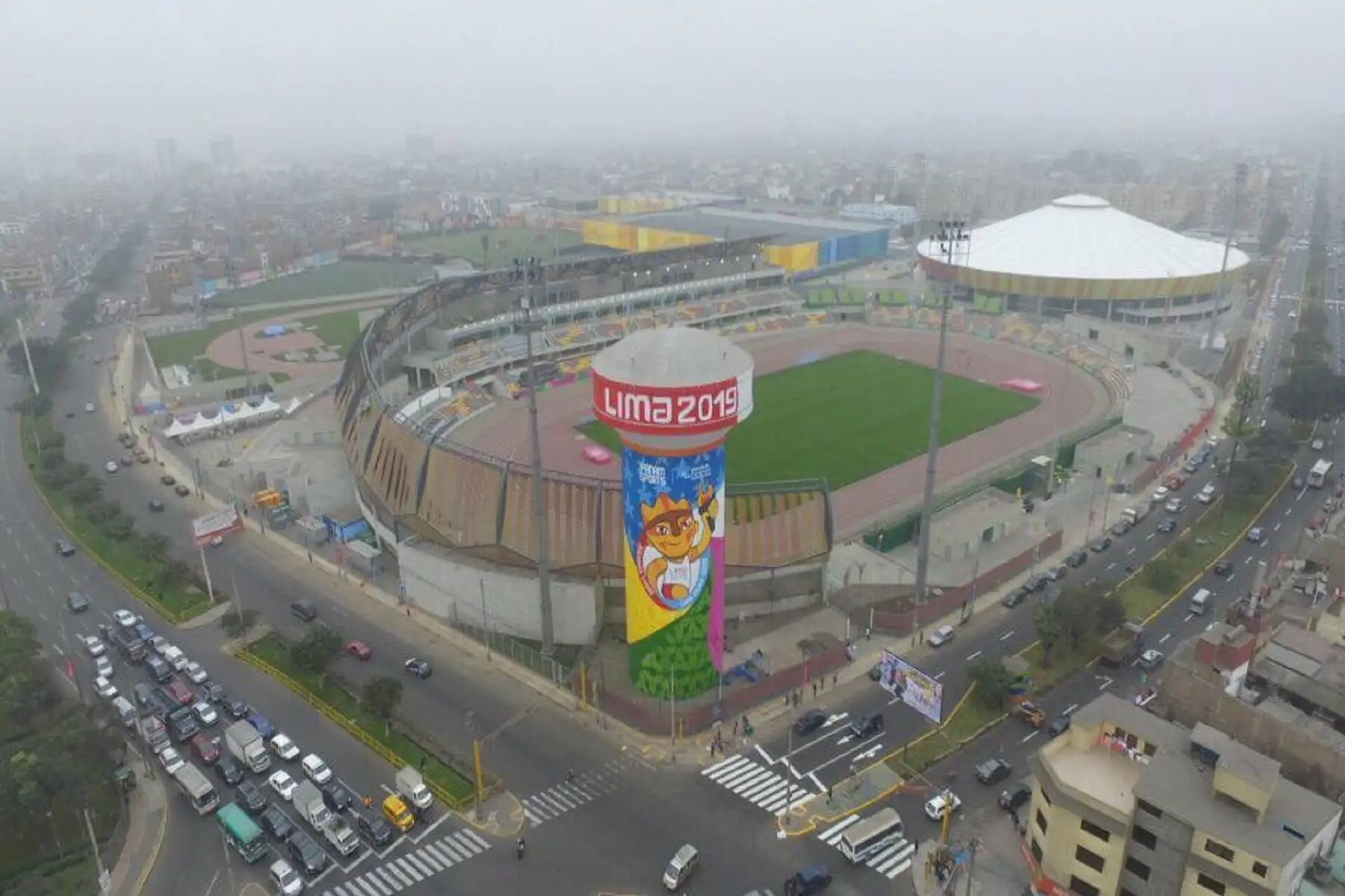 Milco es la mascota oficial de los Juegos Panamericanos 2019. Foto: ANDINA/Lima 2019