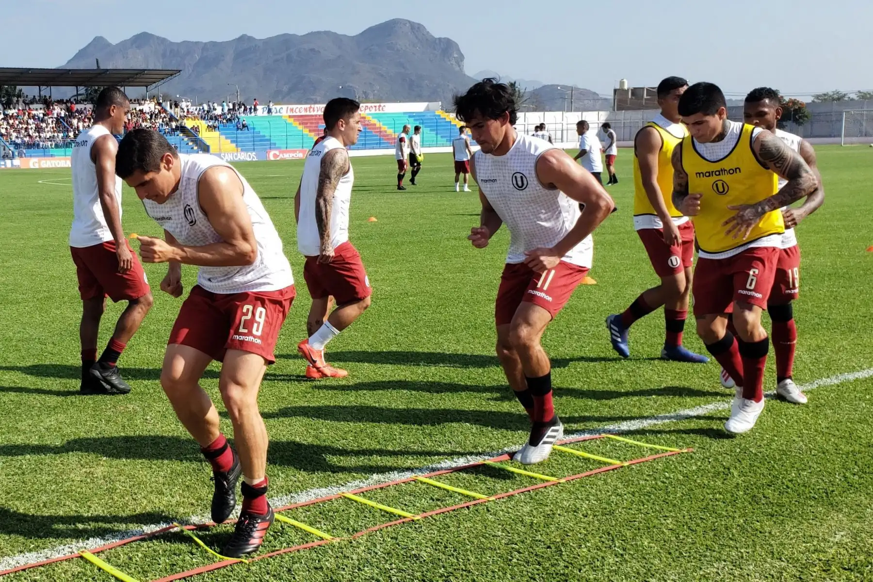 Universitario visita Lambayeque para enfrentar  a Pirata FC en partido de la segunda jornada del torneo Clausura de la Liga 1 2019. 
Foto: Difusión Universitario