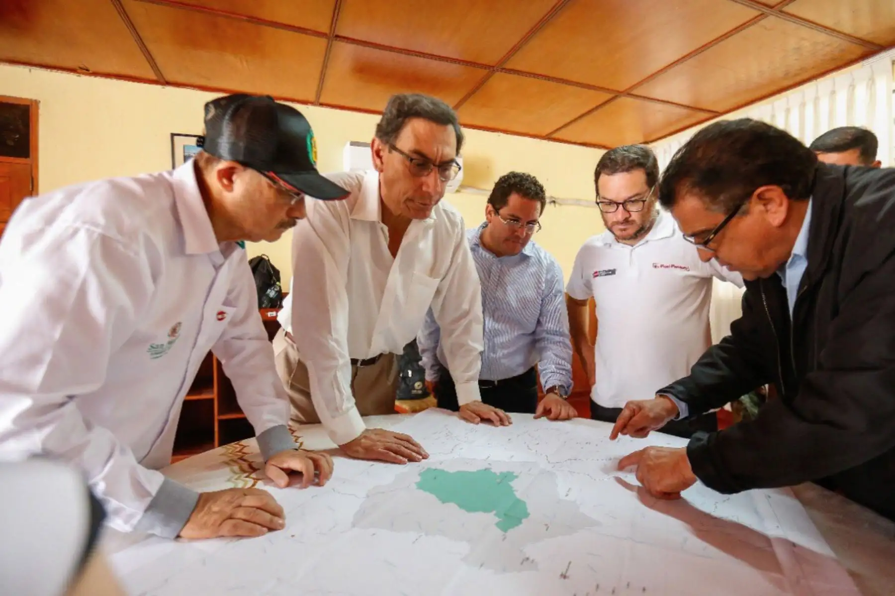 El presidente Martín Vizcarra y el ministro de Comercio Exterior Edgar Vásquez recorrieron El Gran Pajatén como parte de las acciones para ponerlo en valor y convertirlo en un nuevo atractivo turístico del Perú.Foto:ANDINA/MINCETUR