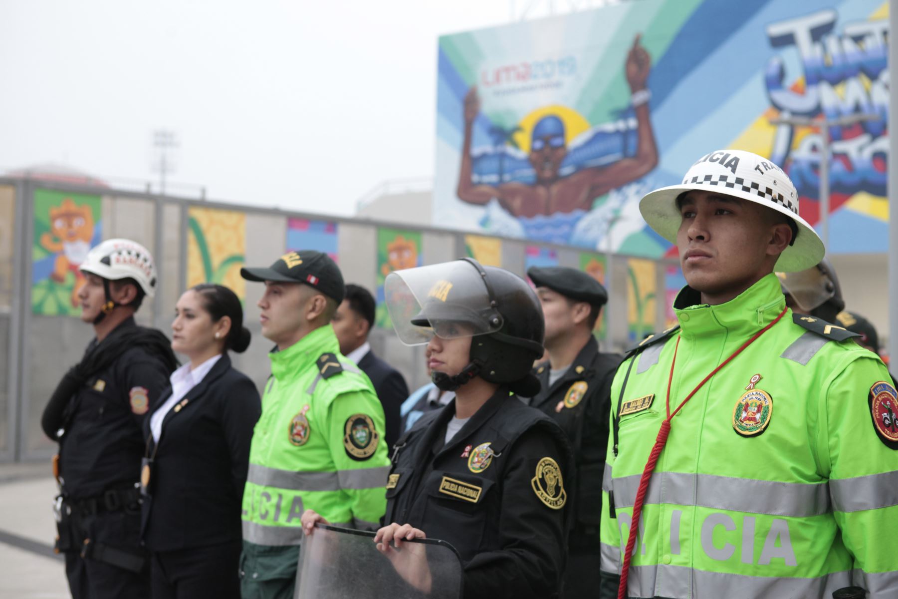La seguridad está garantizada en Lima 2019. Foto: ANDINA/Miguel Mejía