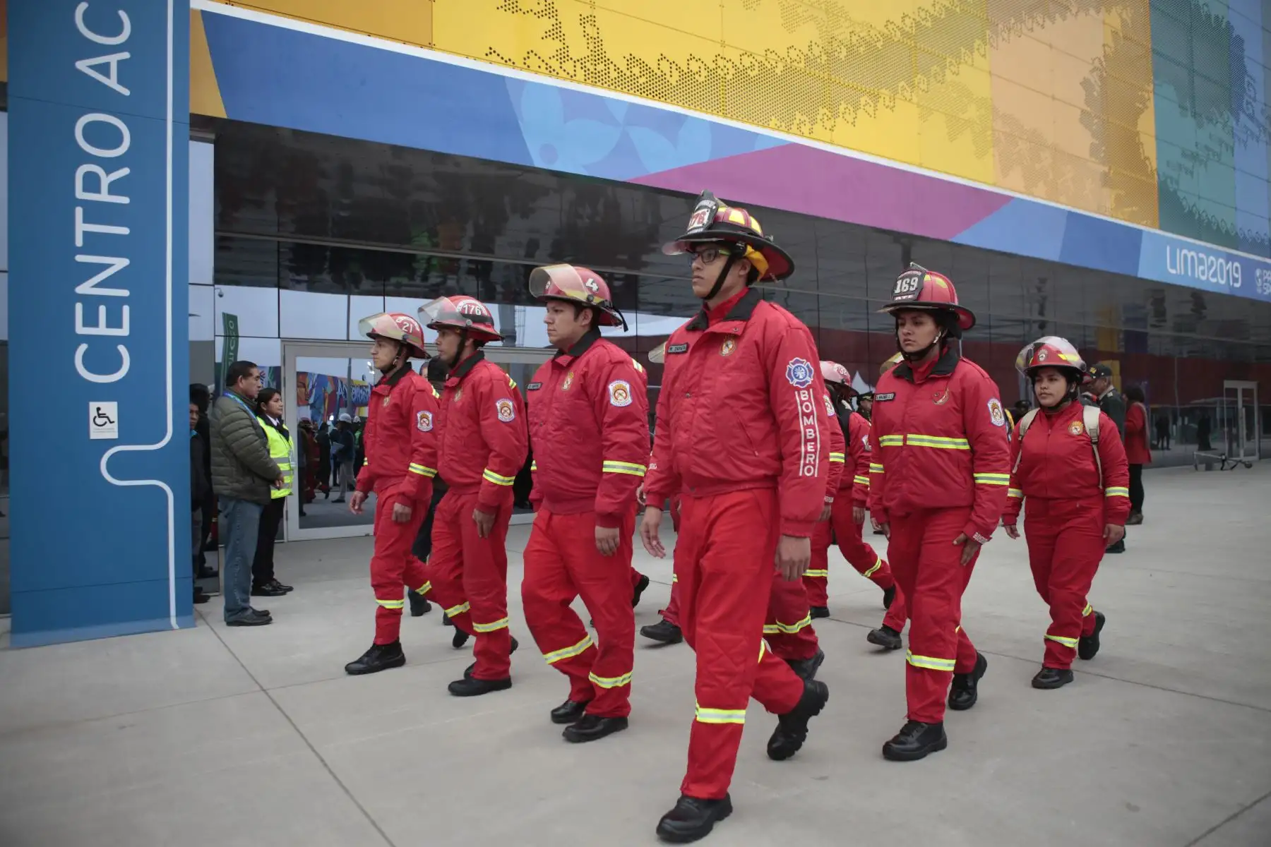 Lima 2019 presenta Plan de Seguridad Intersectorial que integra a las Fuerzas Armadas, la Policía Nacional, el Instituto de Defensa Civil y el Cuerpo General de Bomberos.
Foto: ANDINA/ Miguel Mejía Castro