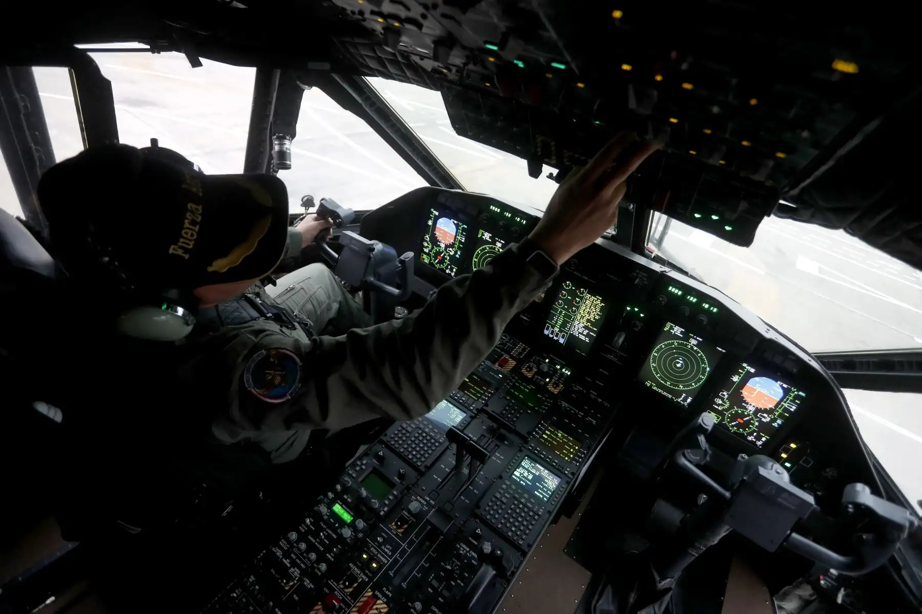 La Fuerza Aérea muestra la moderna aeronave C27J Spartan cumple como defensa nacional, pero en tiempo de paz contribuye brindando servicio de transporte de personas, carga, apoyo logístico, y sobre todo de ayuda en casos de emergencias. Foto: ANDINA/Josue Ramos