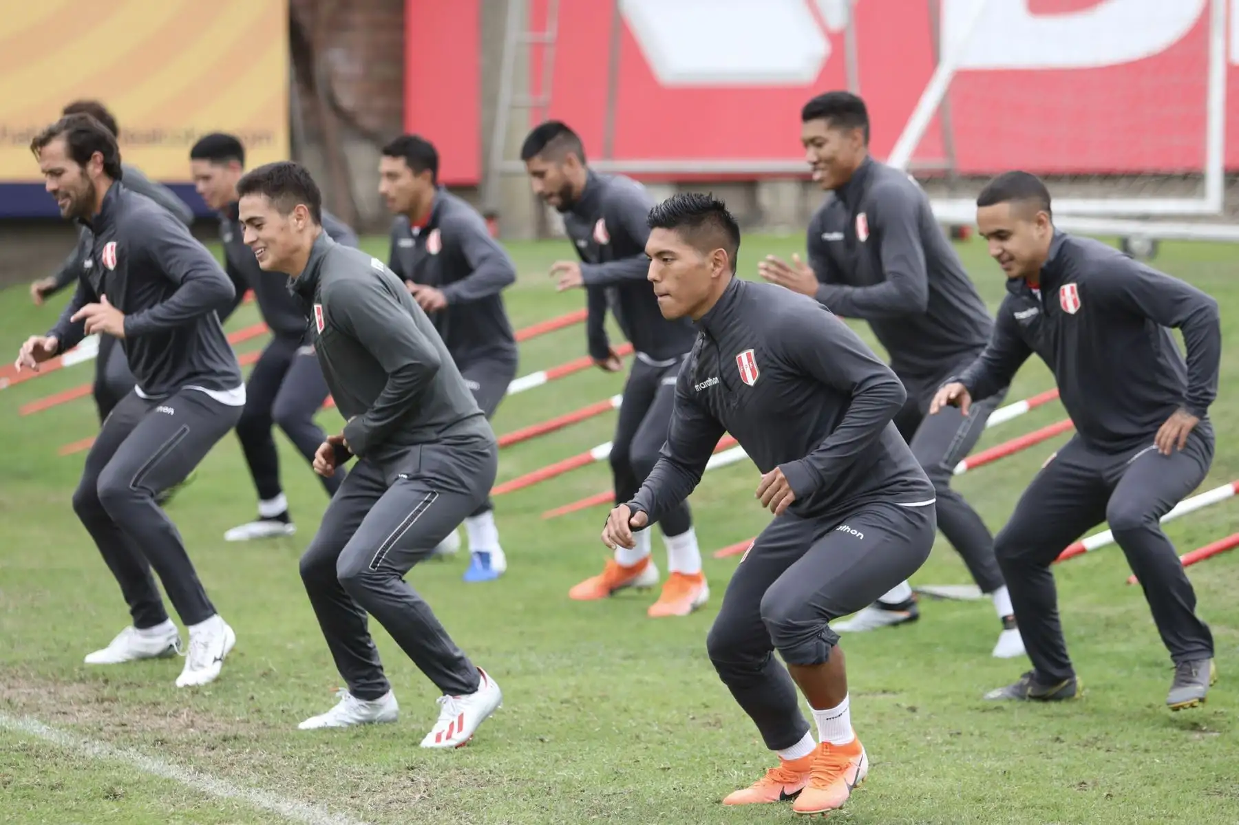 La selección peruana de futbol sub20 entrena para su debut en los Juegos Panamericanos Lima 2019. Foto: ANDINA/Difusión FPF