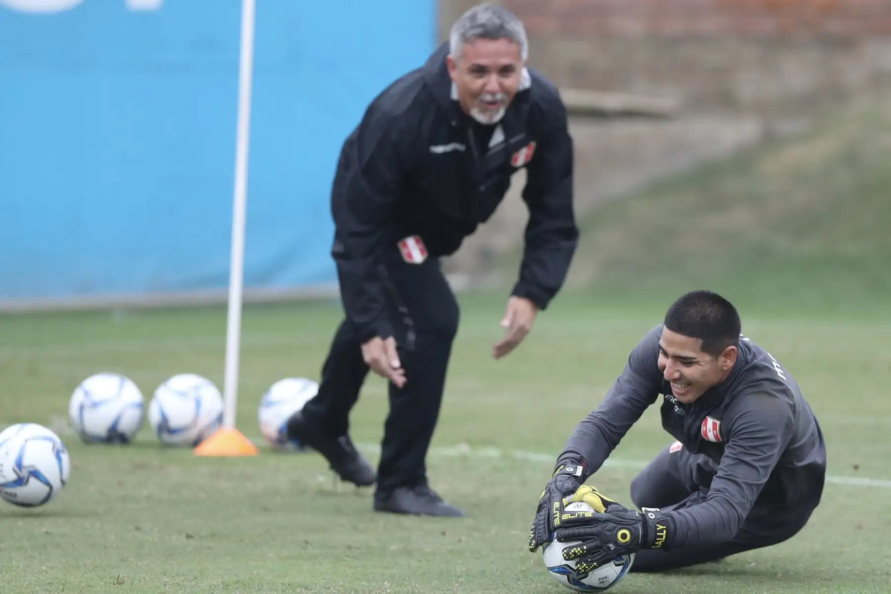 La selección peruana de futbol sub20 entrena para su debut en los Juegos Panamericanos Lima 2019. Foto: ANDINA/Difusión FPF