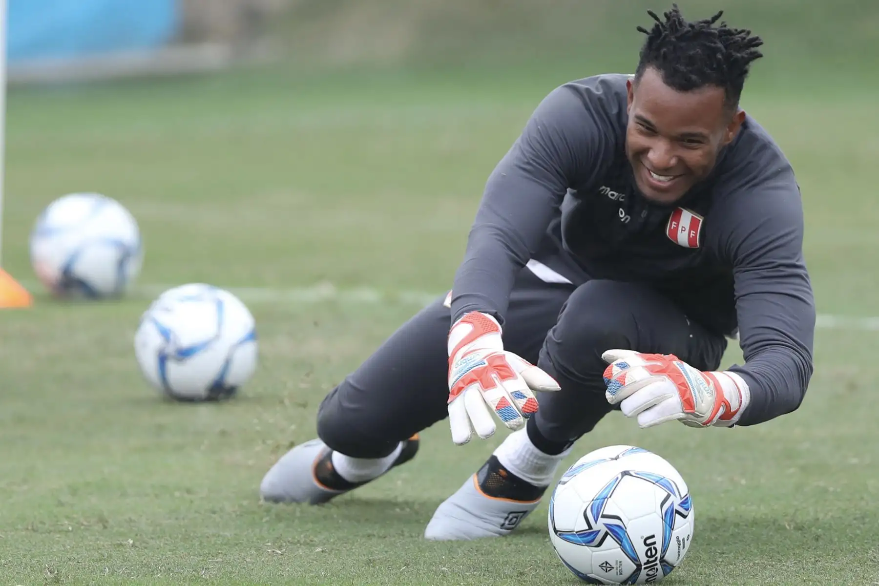La selección peruana de futbol sub20 entrena para su debut en los Juegos Panamericanos Lima 2019. Foto: ANDINA/Difusión FPF