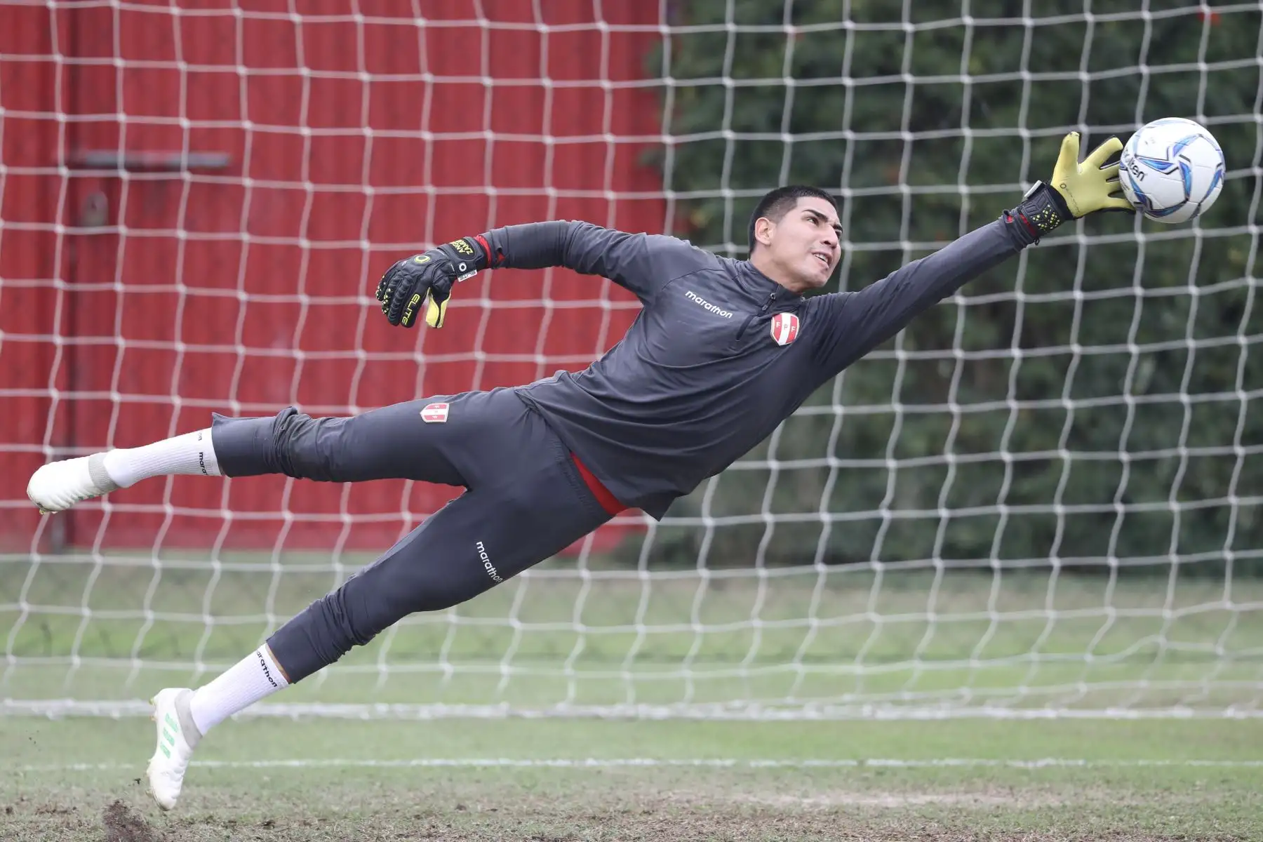 La selección peruana de futbol sub20 entrena para su debut en los Juegos Panamericanos Lima 2019. Foto: ANDINA/Difusión FPF