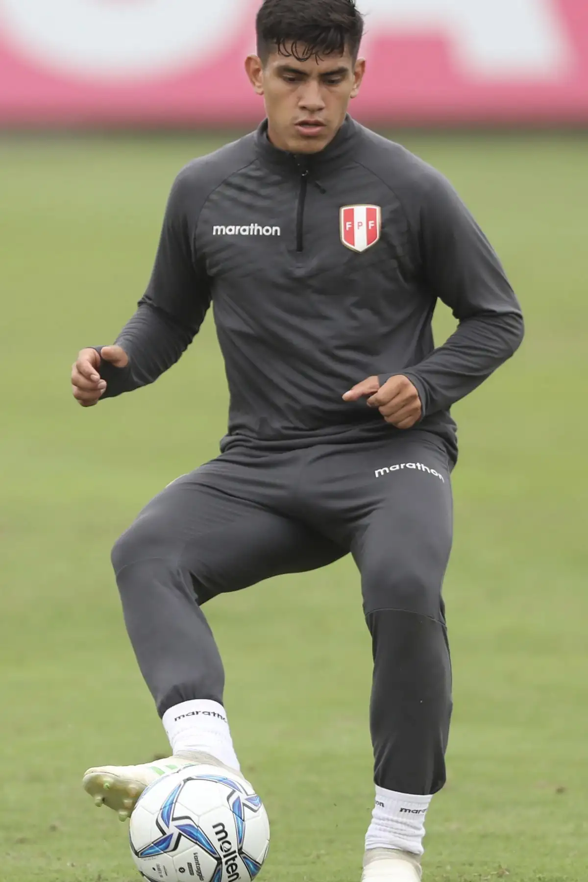 La selección peruana de futbol sub20 entrena para su debut en los Juegos Panamericanos Lima 2019. Foto: ANDINA/Difusión FPF