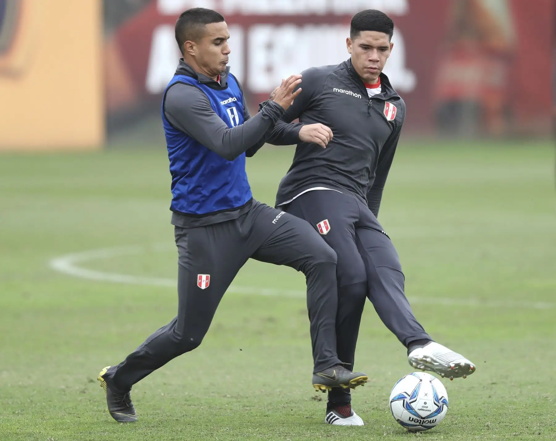 La selección peruana de futbol sub20 entrena para su debut en los Juegos Panamericanos Lima 2019. Foto: ANDINA/Difusión FPF