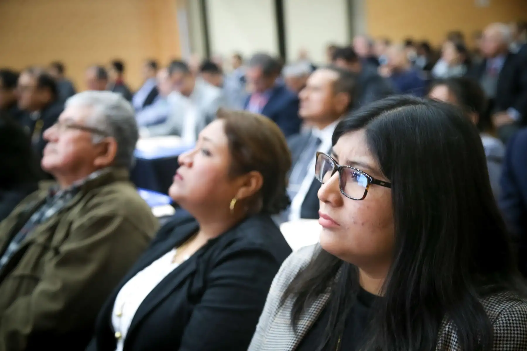 Ministra María Jara participó en el XVIII Foro Internacional Portuario en la Cámara de Comercio de Lima.
Foto: MTC