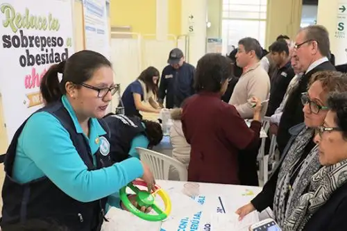 Minsa inició la semana de oro de las enfermedades no transmisibles en el Perú. Foto: ANDINA/Minsa.