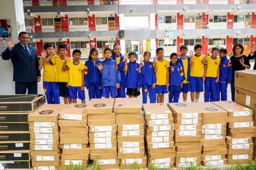 Pronied entregará equipos informáticos a 109 colegios de diversas regiones. ANDINA/Difusión