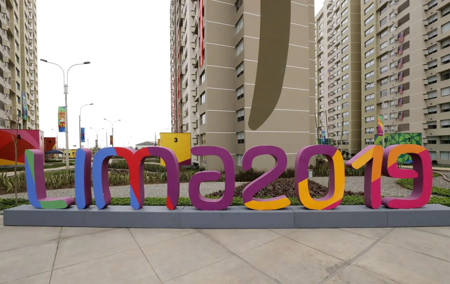 Las delegaciones deportivas extranjeras se alojan  en la Villa Panamericana, en Villa El Salvador, donde esperan sus turnos para competir en los Juegos Panamericanos Lima 2019. Foto: ANDINA/Lima2019