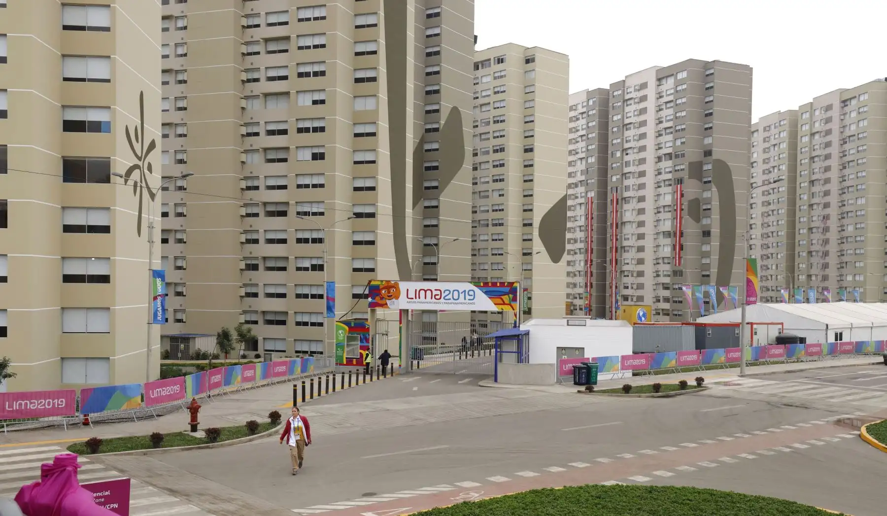 Las delegaciones deportivas extranjeras se alojan  en la Villa Panamericana, en Villa El Salvador, donde esperan sus turnos para competir en los Juegos Panamericanos Lima 2019. Foto: ANDINA/Lima2019