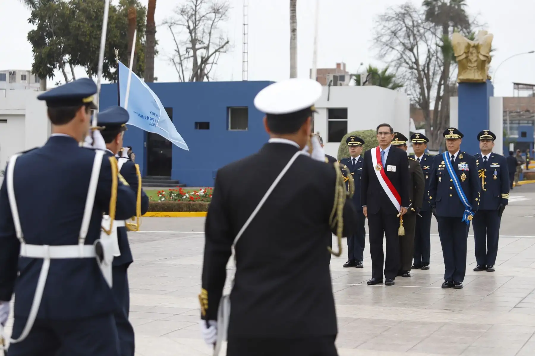 Presidente Martín Vizcarra asiste al desfile por el día de la Fuerza Aérea del Perú.
Foto: ANDINA/Prensa Presidencia