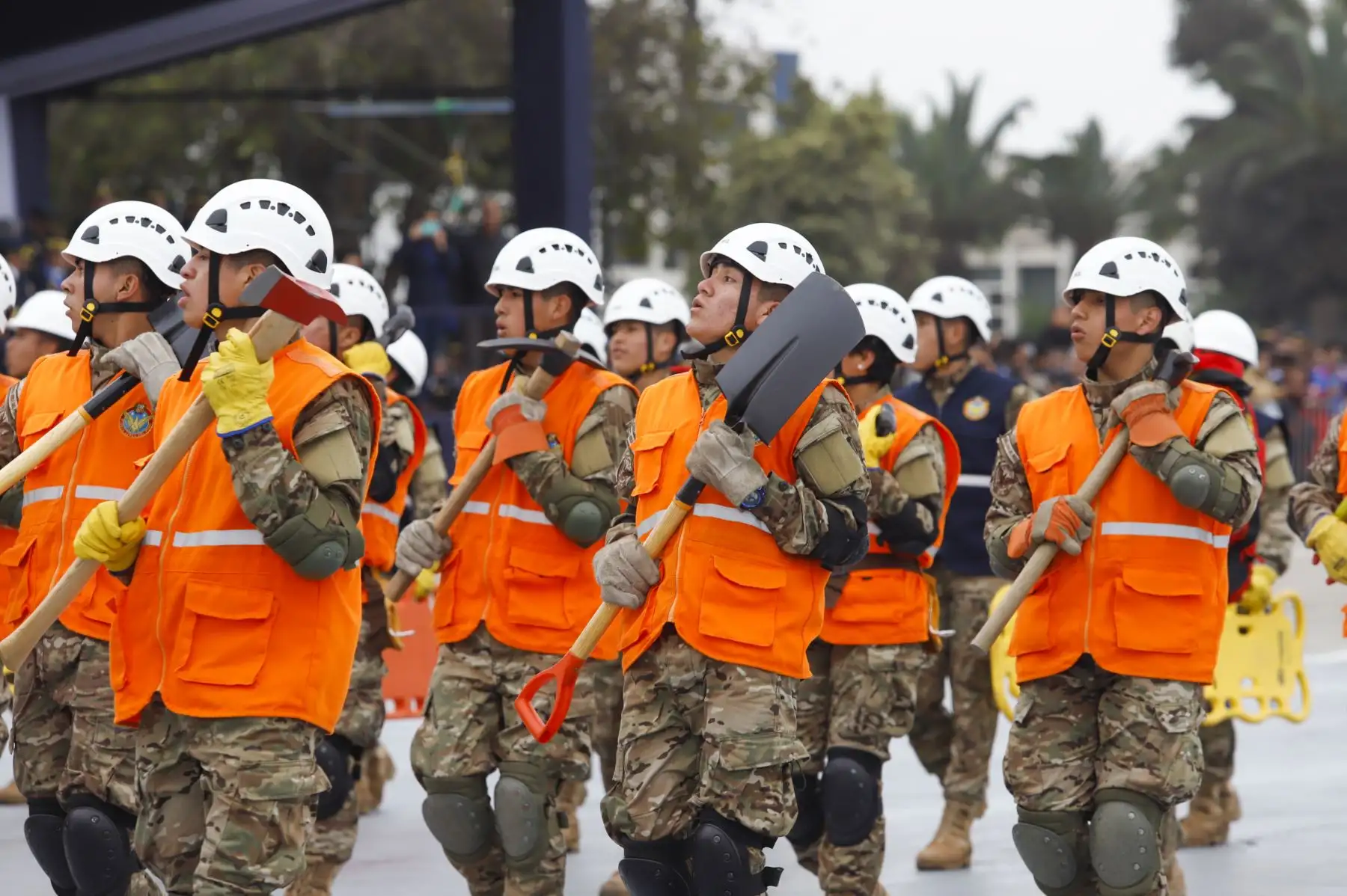 Presidente Martín Vizcarra asiste al desfile por el día de la Fuerza Aérea del Perú.
Foto: ANDINA/Prensa Presidencia