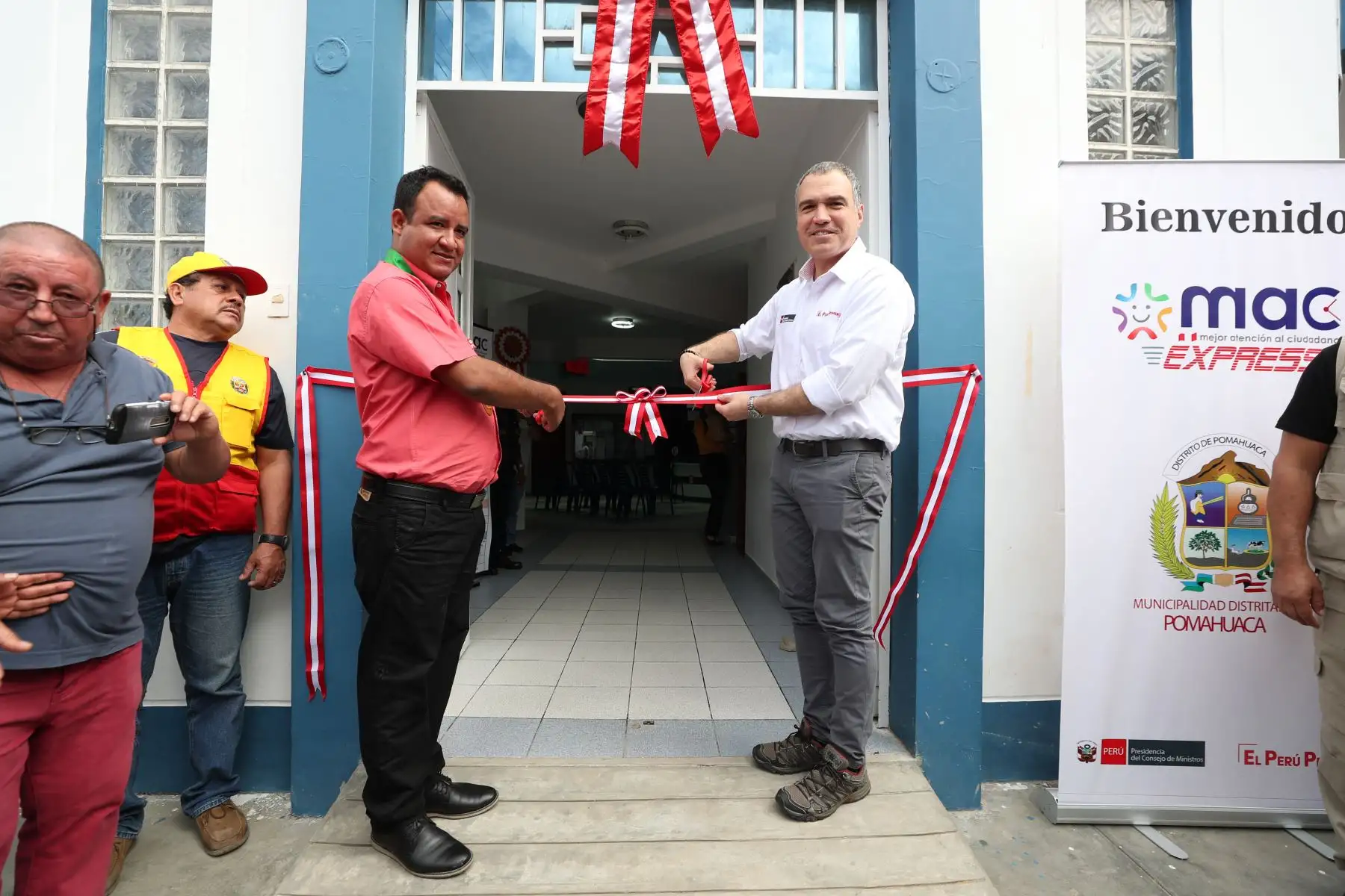 Presidente del Consejo de Ministros,Salvador del Solar, inauguró el MAC Express Pomahuaca - Jaén.
Foto: ANDINA/PCM