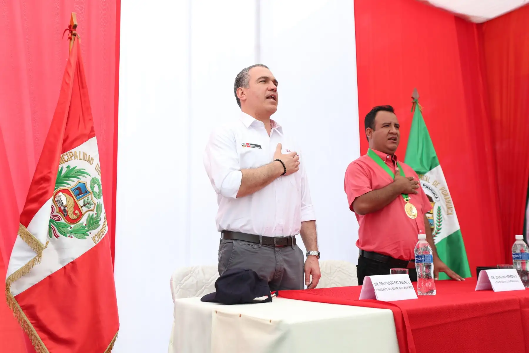 Presidente del Consejo de Ministros,Salvador del Solar, inauguró el MAC Express Pomahuaca - Jaén.
Foto: ANDINA/PCM