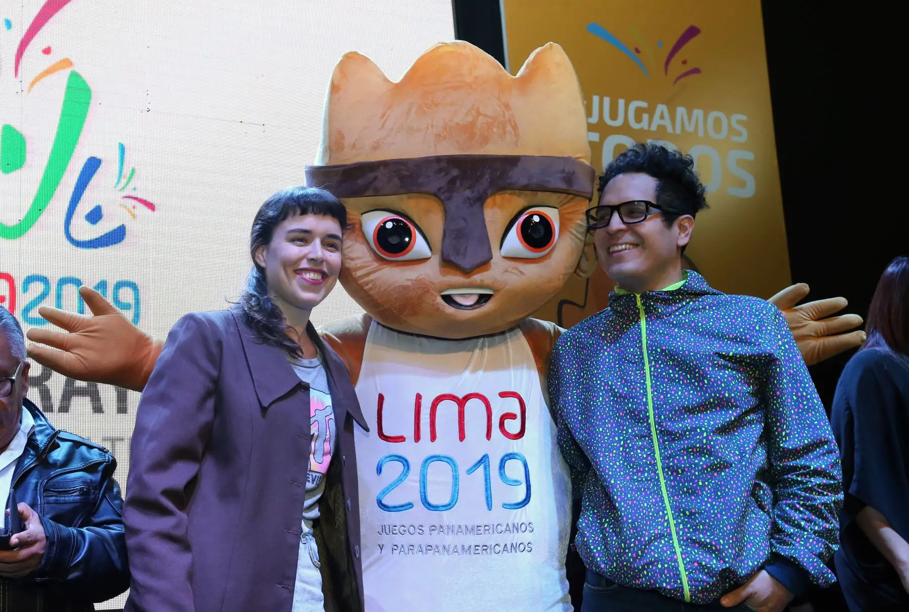 El presidente del Comité Organizador de Lima 2019, Carlos Neuhaus , presenta  el programa cultural Culturaymi Foto: ANDINA/Norman Córdova