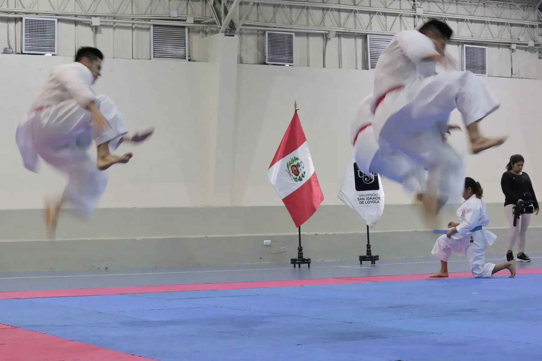 Entrenamiento de la Selección Nacional de Karate previo a los Juegos Panamericanos y Parapanamericanos de Lima 2019.
Foto: ANDINA/David Huamaní