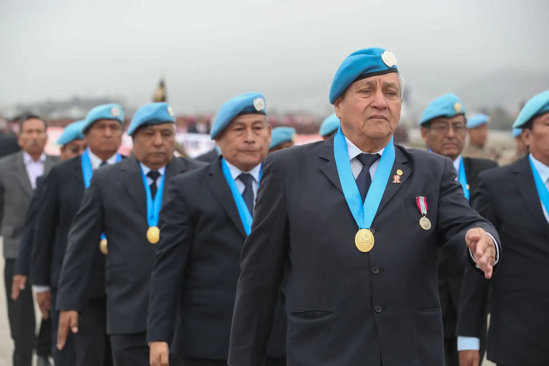 Con Orgullo Peruano, este 29 de julio celebraremos juntos nuestro 198.º aniversario patrio en la Gran Parada y Desfile Cívico Militar. Así ensayan los diversos agrupamientos y delegaciones que participarán en el Desfile por El Perú.Foto:ANDINA/Mindef