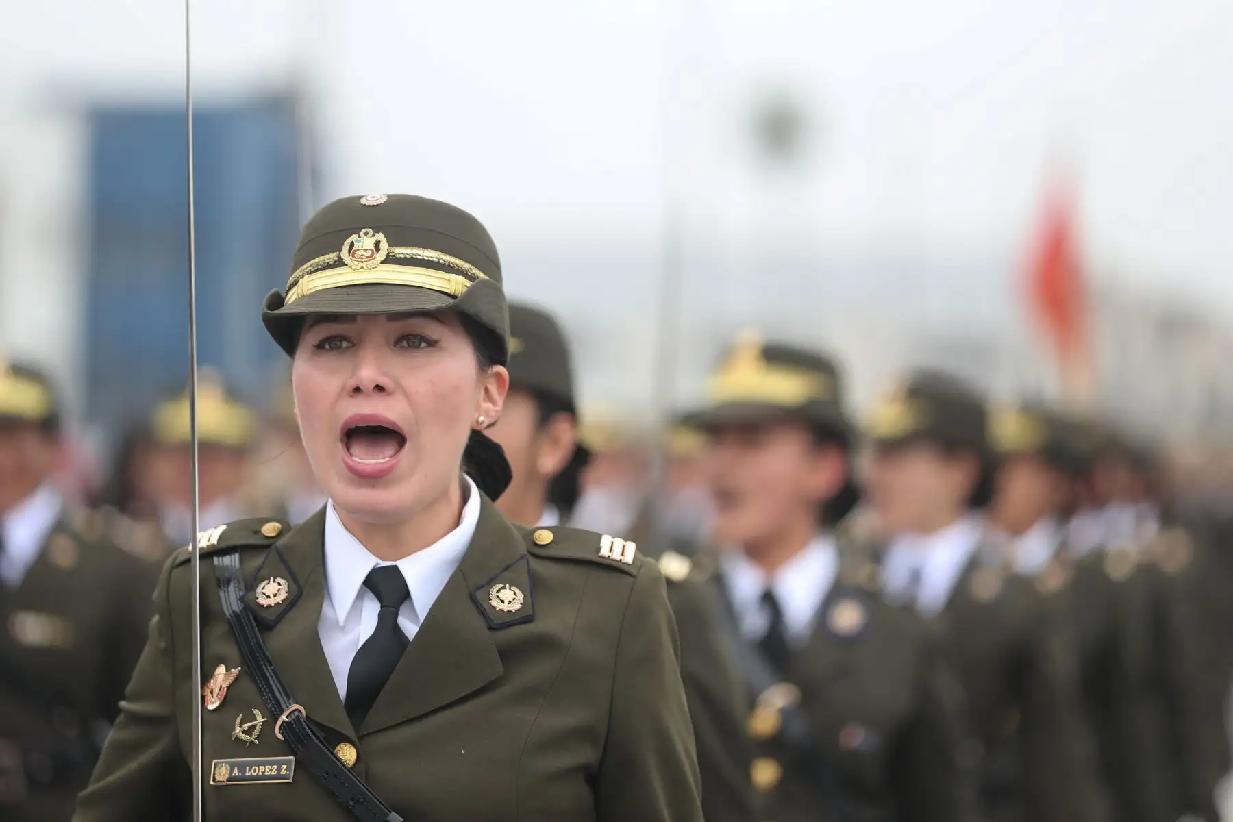 Con Orgullo Peruano, este 29 de julio celebraremos juntos nuestro 198.º aniversario patrio en la Gran Parada y Desfile Cívico Militar. Así ensayan los diversos agrupamientos y delegaciones que participarán en el Desfile por El Perú.Foto:ANDINA/Mindef