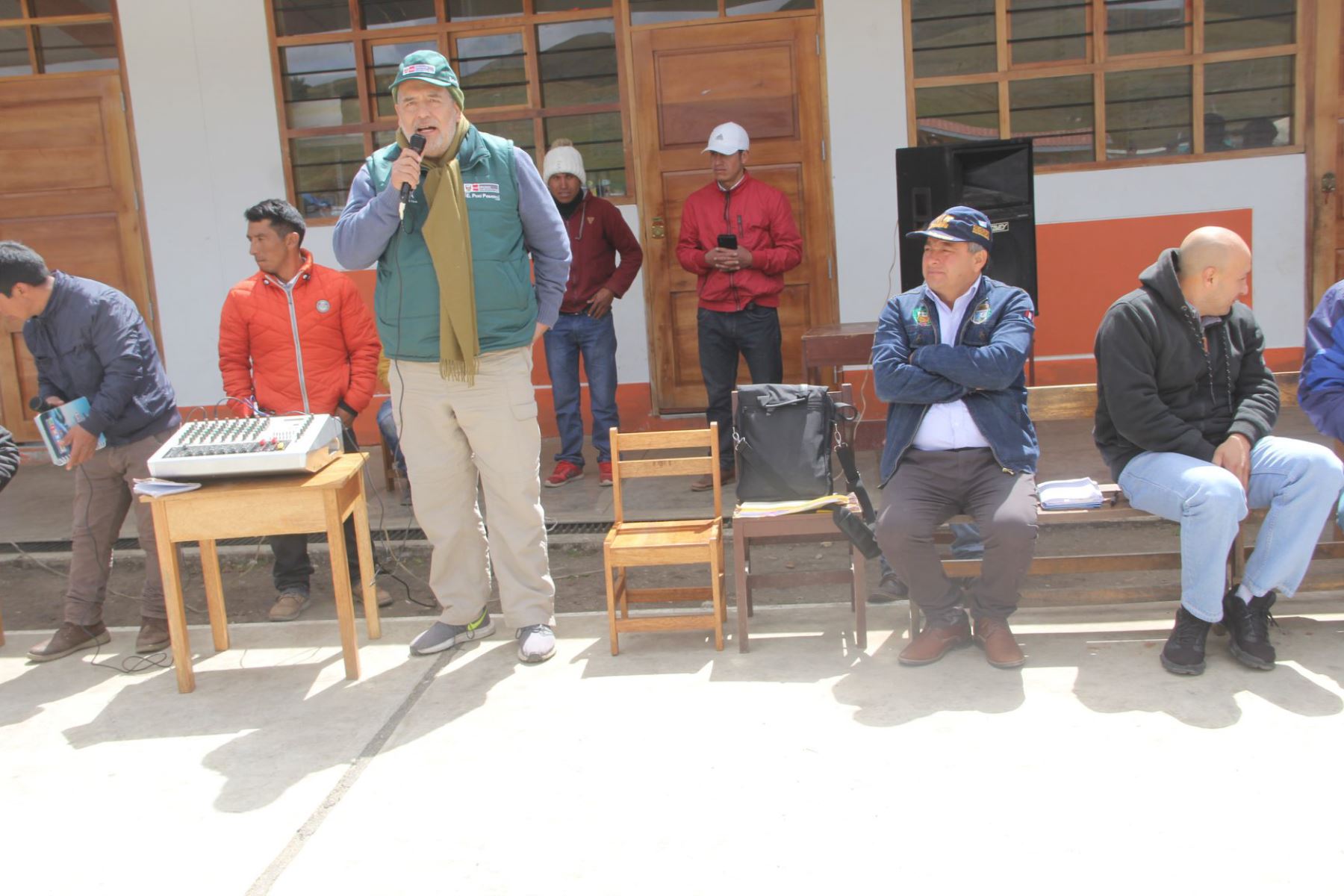 ANA informÃ³ a los pobladores de Bambamarca, en Cajamarca, por la autorizaciÃ³n a minera para que realice estudios de agua subterrÃ¡nea. ANDINA/DifusiÃ³n