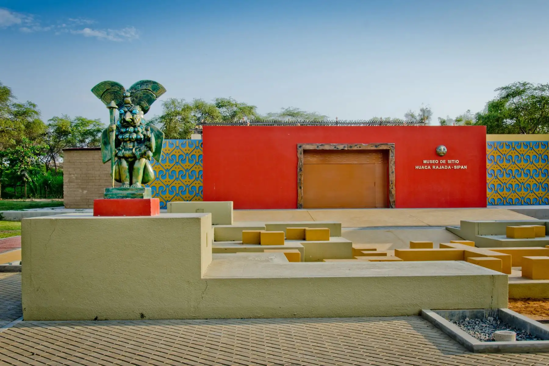El museo Huaca Rajada, en Lambayeque, reanudará mañana su atención al público cumpliendo las medidas de bioseguridad. ANDINA/Difusión