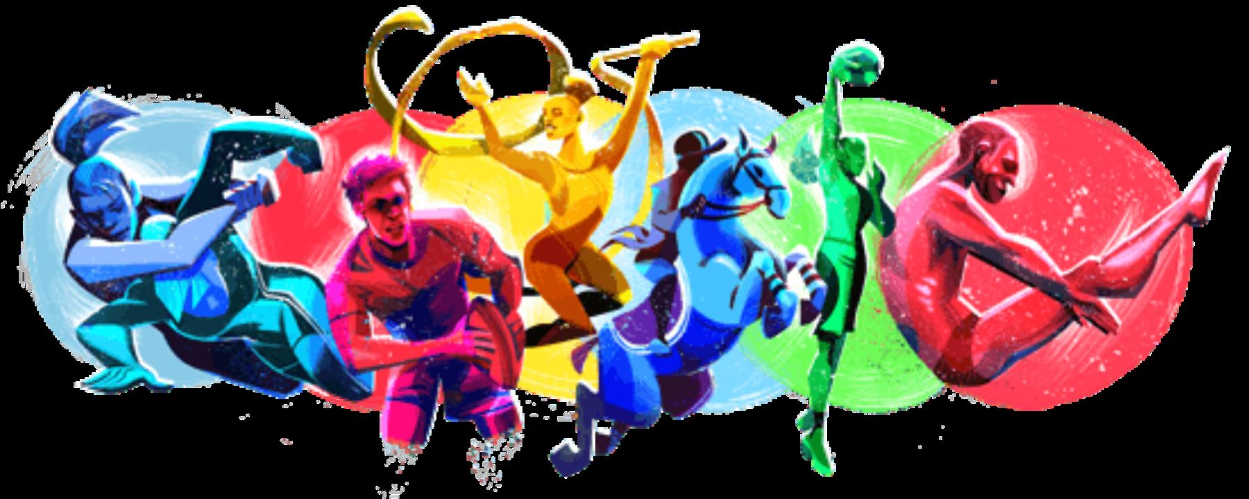 Google publica doodle alusivo a los Juegos Panamericanos Lima 2019.