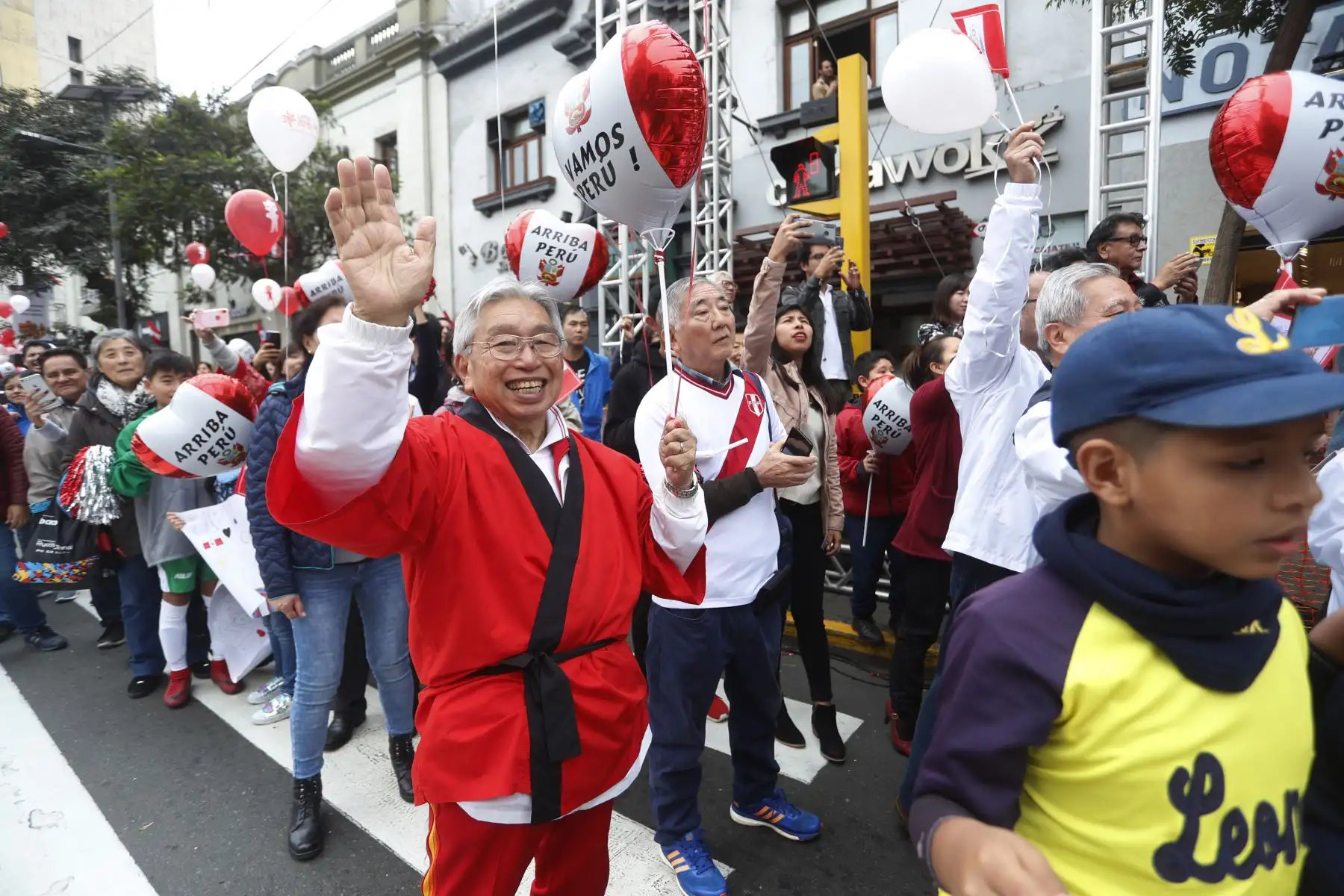 Antorcha Panamericana Lima 2019 recorre las principales calles de Lima.
Foto: ANDINA/Josue Ramos