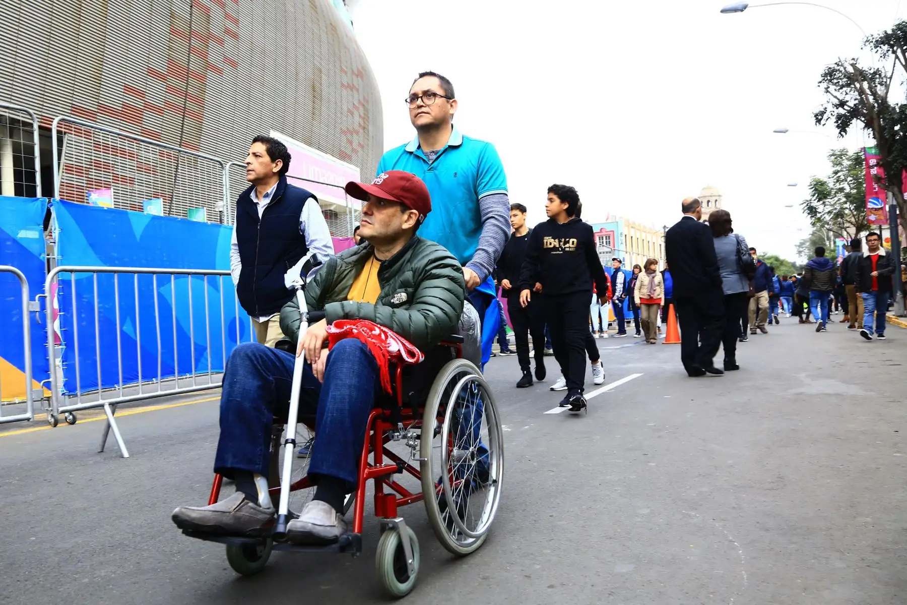 Lima 2019: La fiesta del deporte se vive en los alrededores del Estadio Nacional.
Foto: ANDINA/Pedro Cardenas