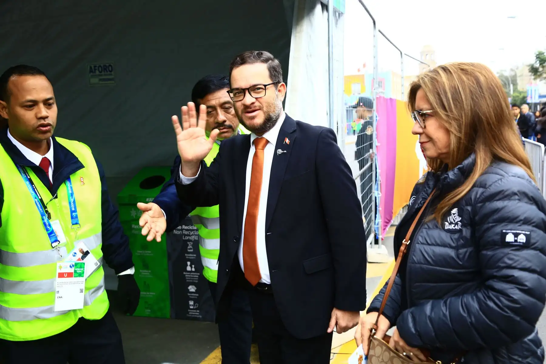 Lima 2019: La fiesta del deporte se vive en los alrededores del Estadio Nacional.
Foto: ANDINA/Pedro Cardenas