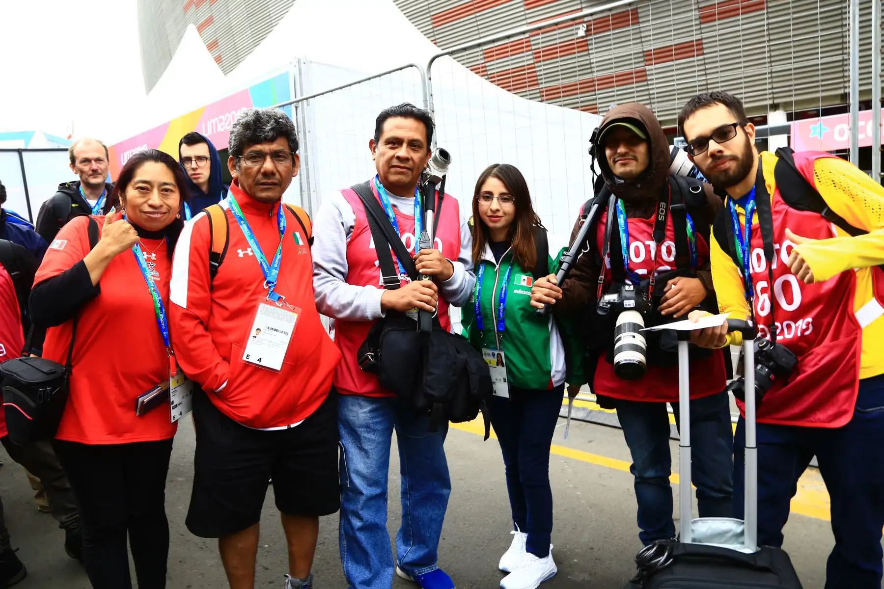 Lima 2019: La fiesta del deporte se vive en los alrededores del Estadio Nacional.
Foto: ANDINA/Pedro Cardenas