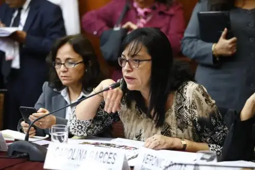 Carolina Garcés, Viceministra de la Mujer.