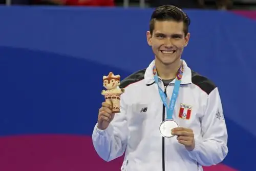 Hugo del Castillo obtuvo la medalla de plata. Foto: ANDINA/Lima 2019.