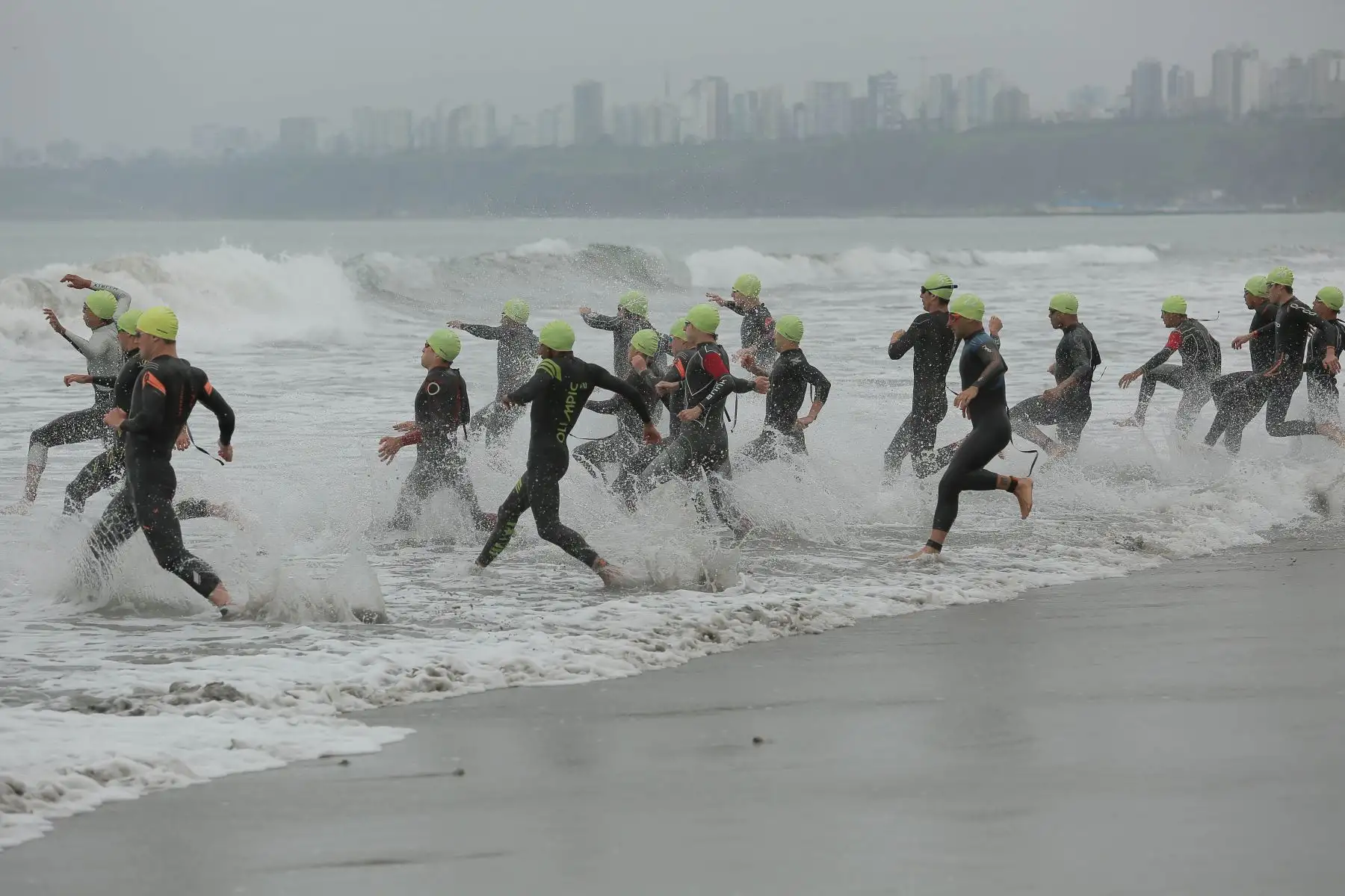 Lima 2019: Imágenes de la competencia de Triatlón en la Costa Verde
Foto: ANDINA/David Huamaní