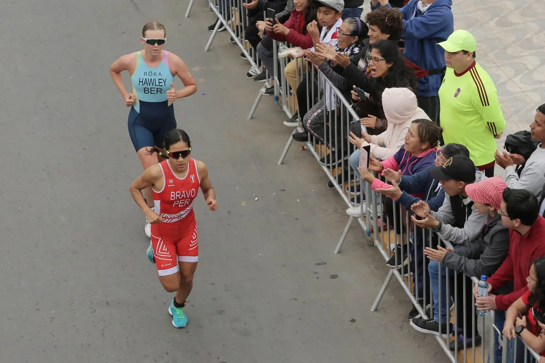 Lima 2019: Imágenes de la competencia de Triatlón en la Costa Verde
Foto: ANDINA/David Huamaní
