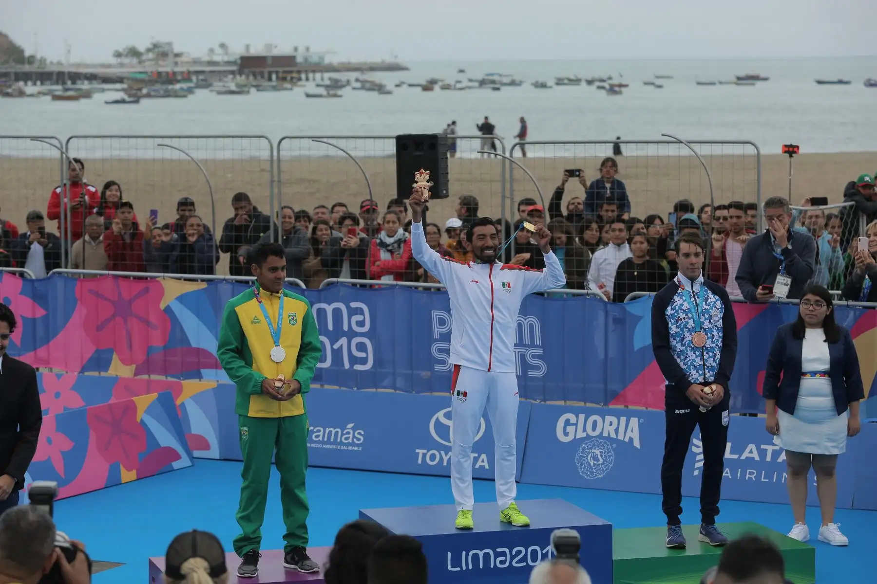 Lima 2019: Imágenes de la competencia de Triatlón en la Costa Verde
Foto: ANDINA/David Huamaní