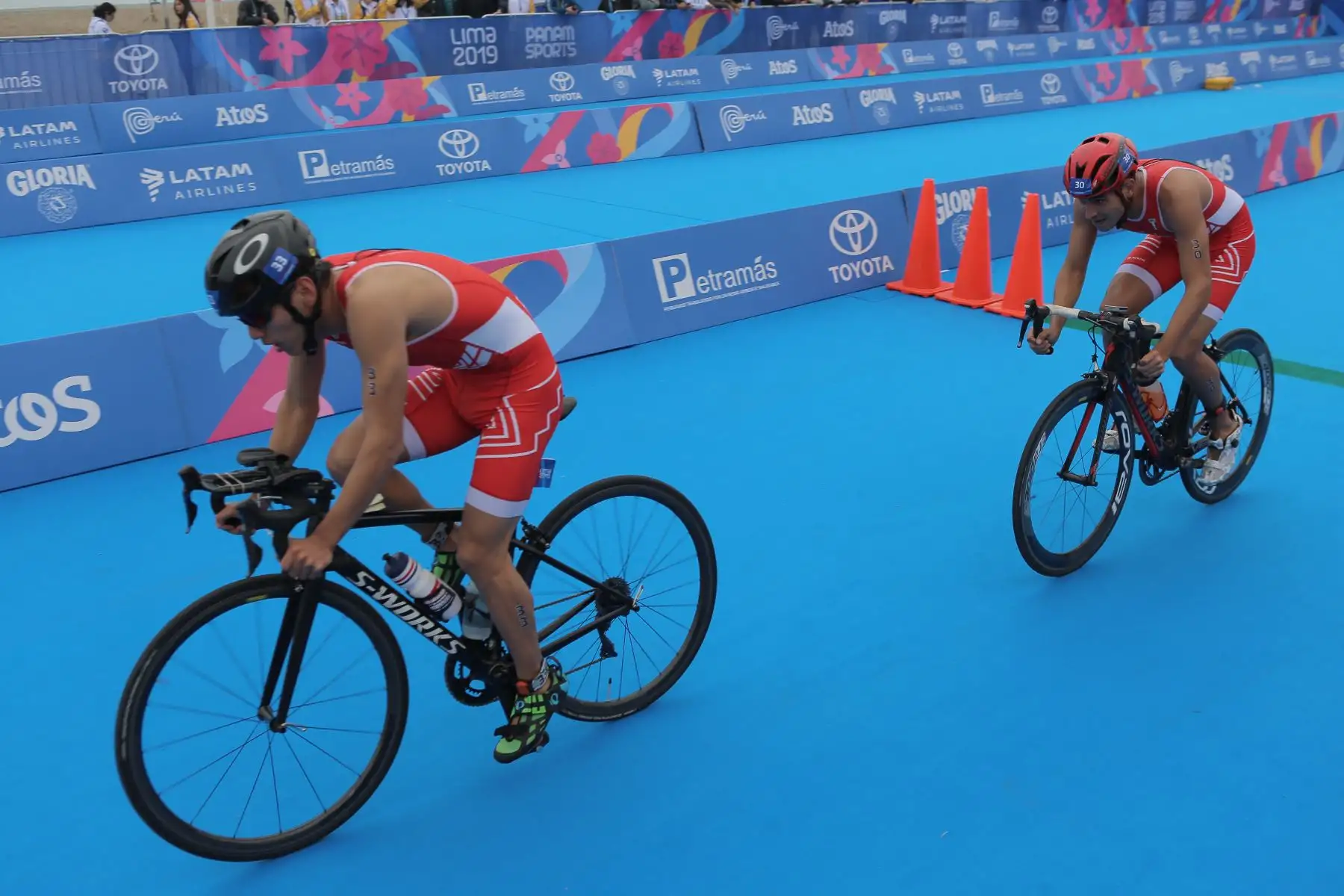 Lima 2019: Imágenes de la competencia de Triatlón en la Costa Verde
Foto: ANDINA/David Huamaní