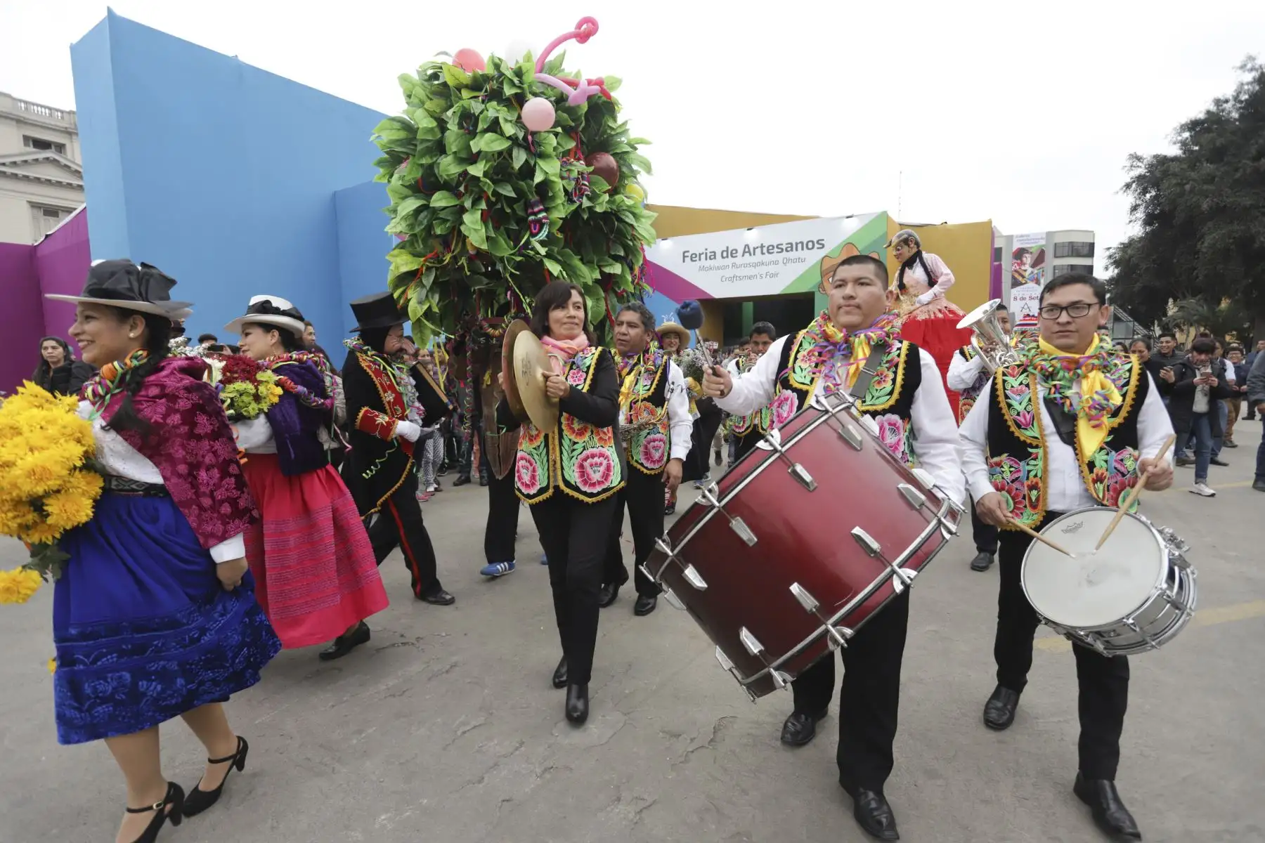 Inaguracion del Culturaymi Lima 2019, programa cultural en el parque de la Exposición.
Foto: ANDINA/Jorge Tello